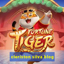 cleriston silva blog